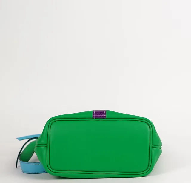 Sac Olympe — Vue de dessous, maroquinerie Atelier Idéal
