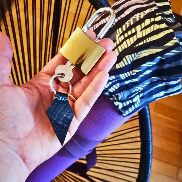 Porte-clefs Mathilde, photo client Atelier Idéal